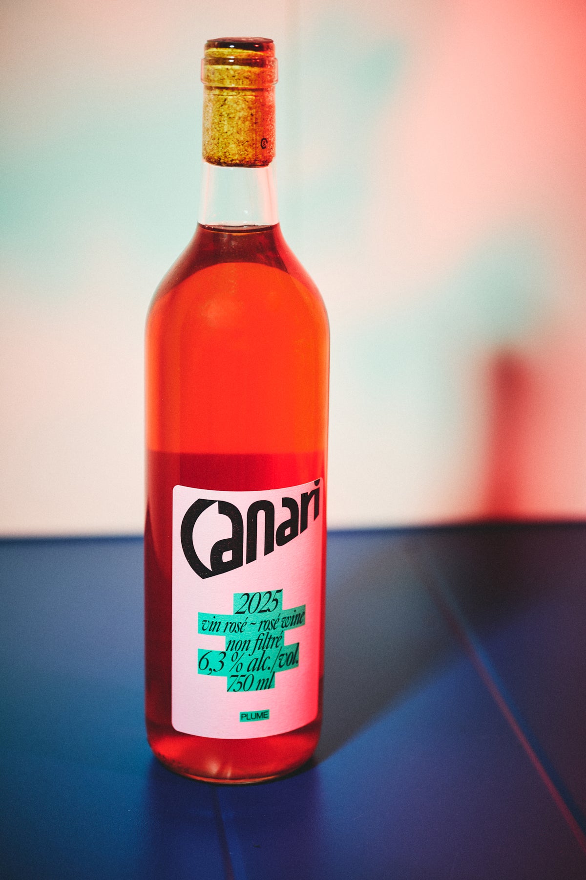 Vin Canari, Plume 2025 caisse de 12